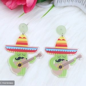 Singing Cactus Earrings
